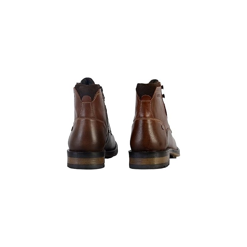 Bottines en Cuir Marron Kaporal