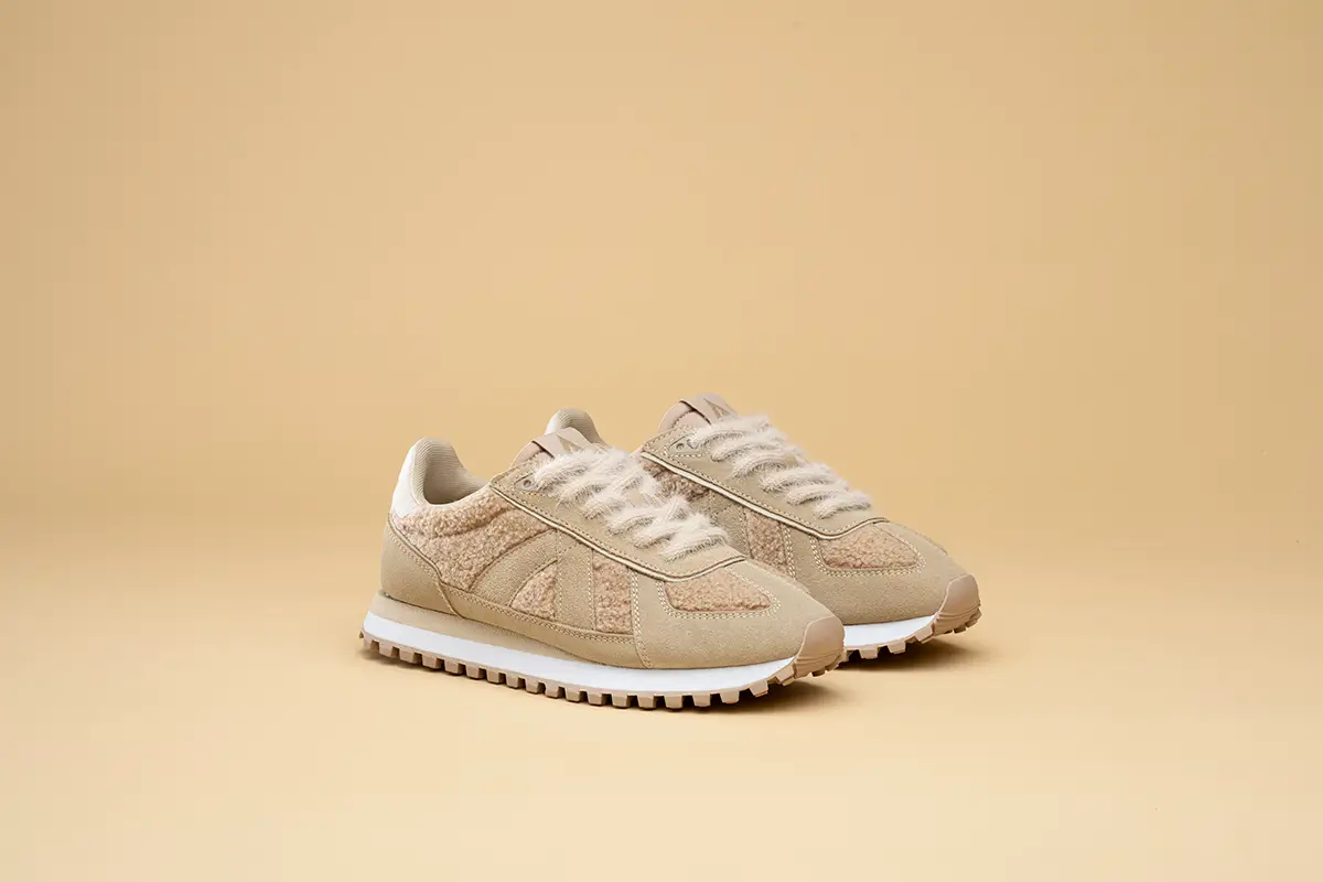 BEIGE SHERPA/CREAM