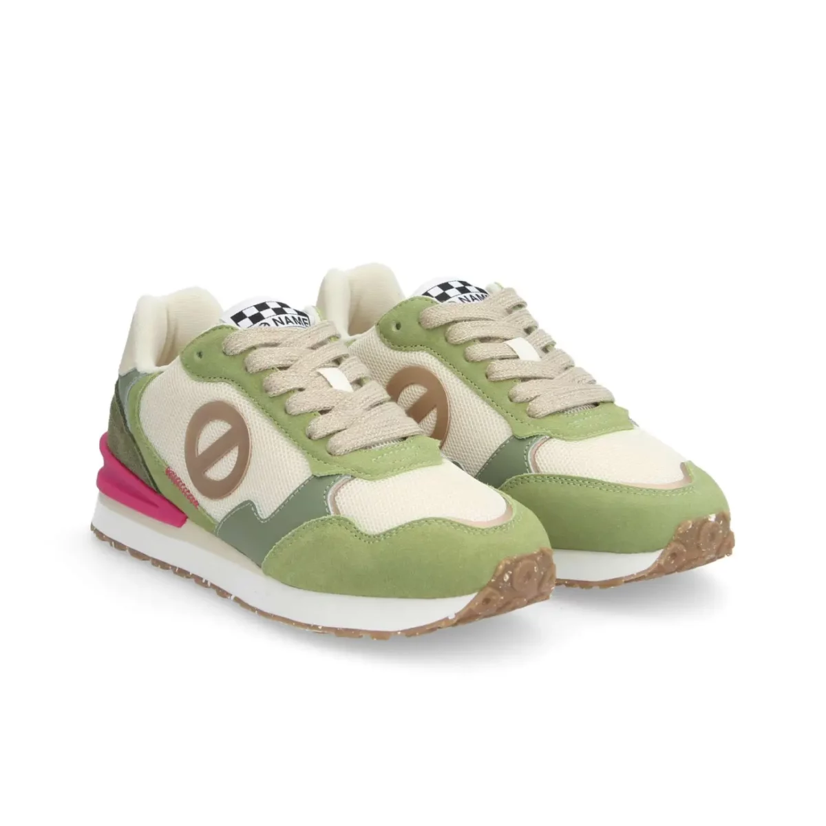 Chaussure femmes, No name Toca runner Le modele tova runner appele dove sauge