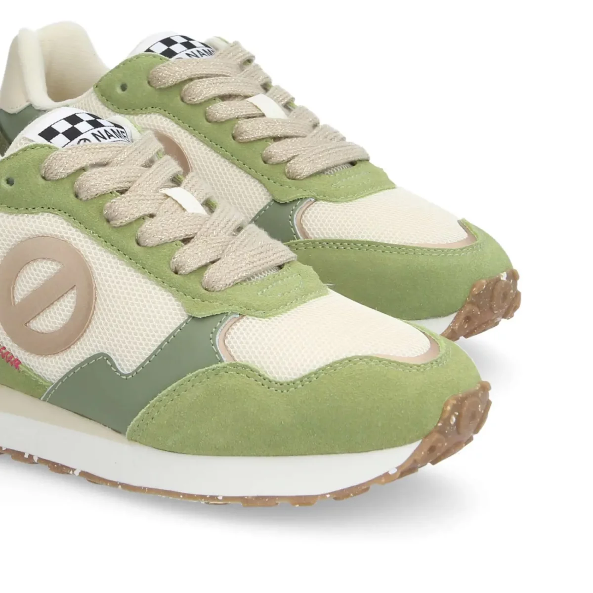 Chaussure femmes, No name Toca runner Le modele tova runner appele dove sauge
