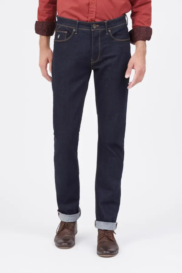 Jean brut regular tapered Bleu - MCS