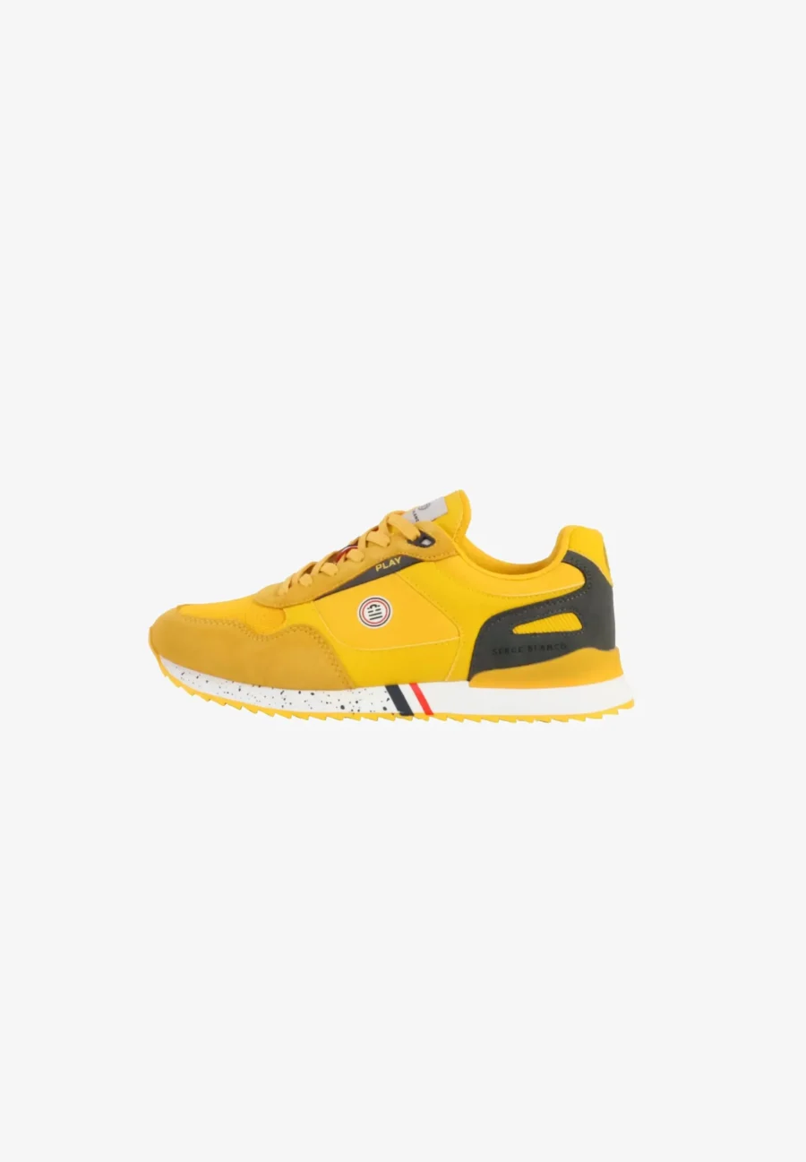 Serge Blanco Chamonix vintage canvas jaune citron – Image 3