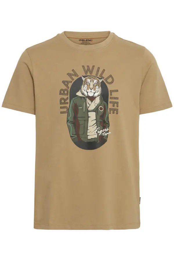 T-shirt Blend BHKIBE tee – Sepia Tint – Nature
