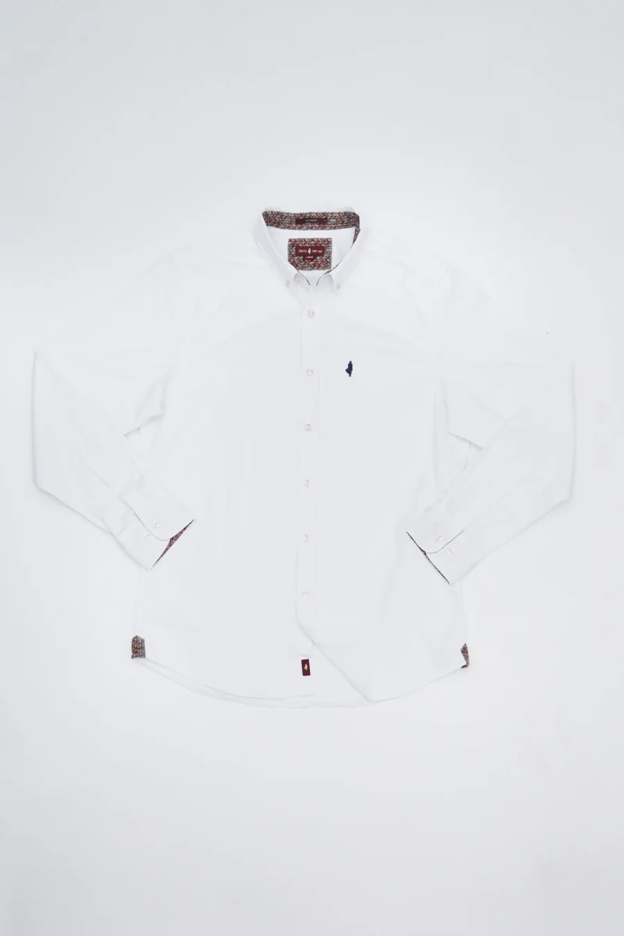 Chemise gabardine de coton Blanc - MCS