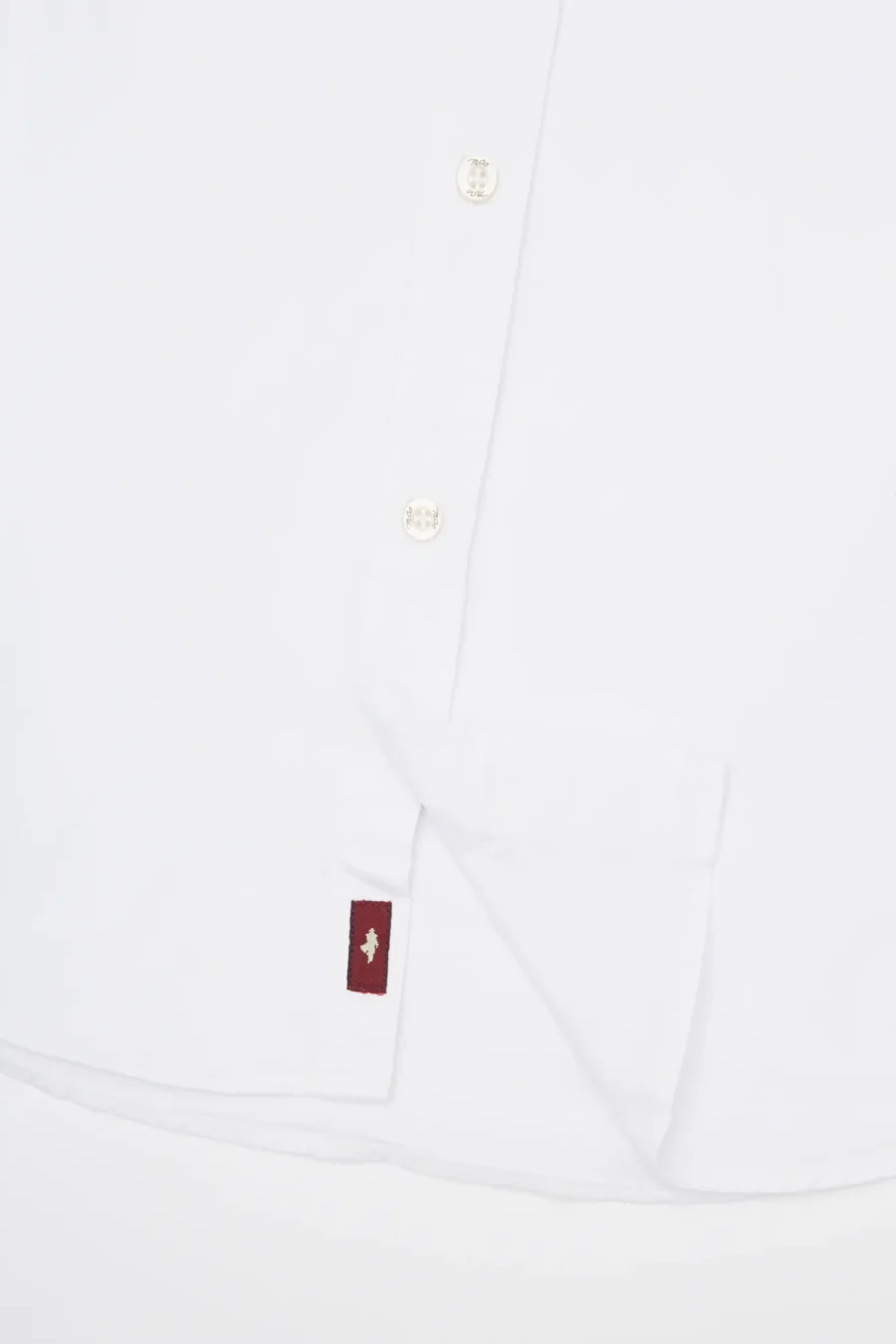 Chemise gabardine de coton Blanc - MCS – Image 3