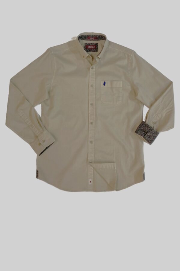 Chemise gabardine de coton Sable - MCS