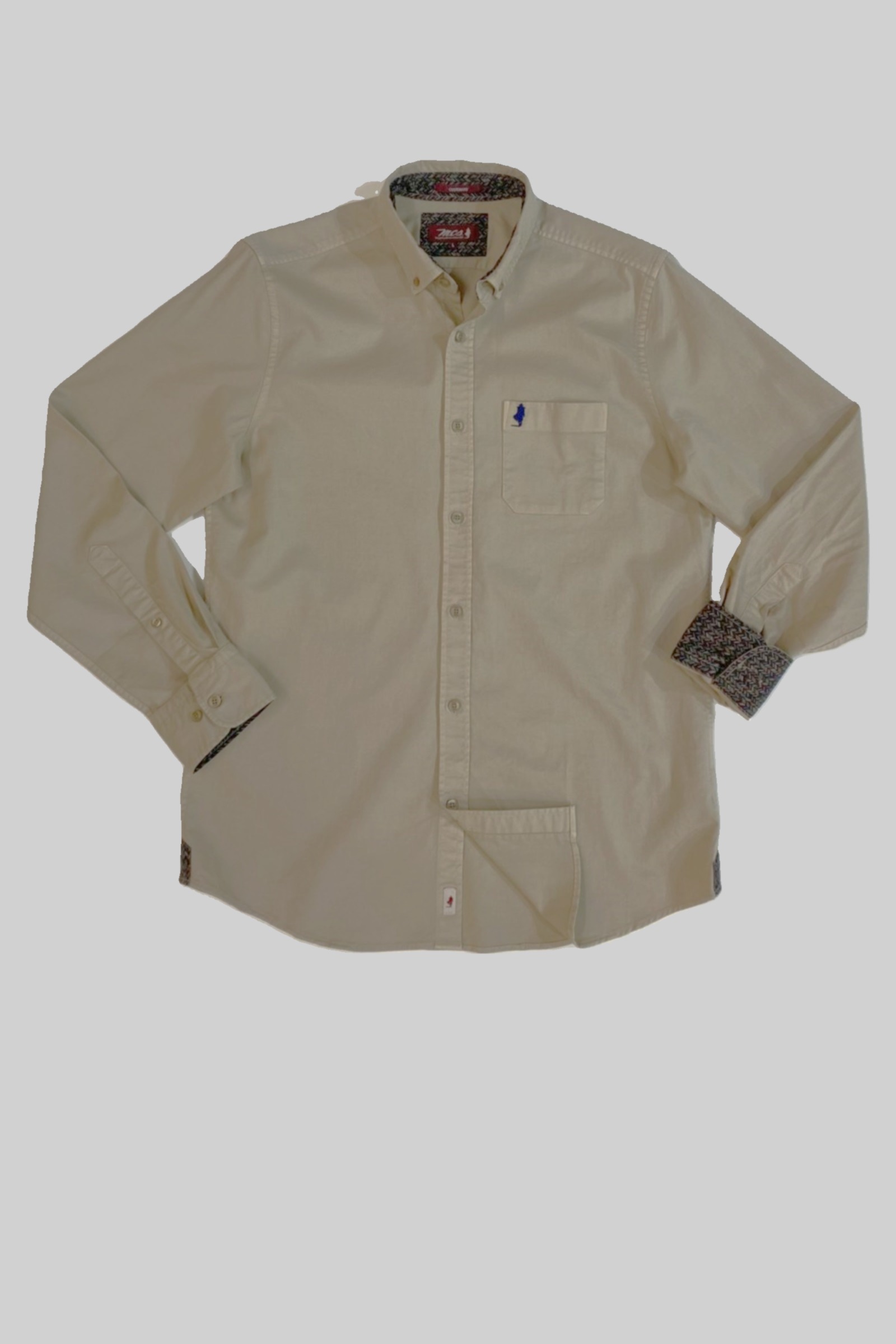 Chemise gabardine de coton Sable – MCS
