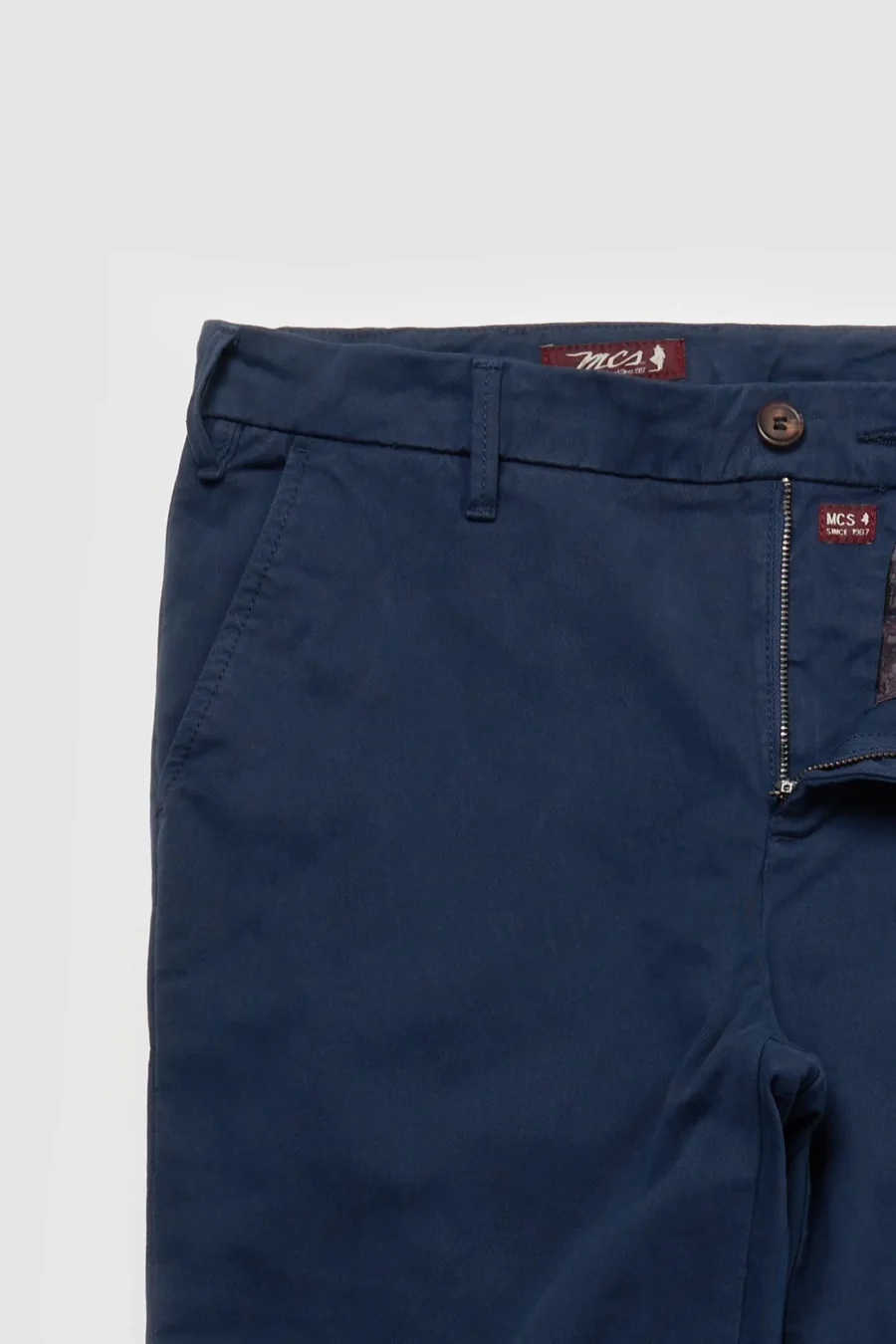 Pantalon chino gabardine Bleu marine - MCS – Image 3