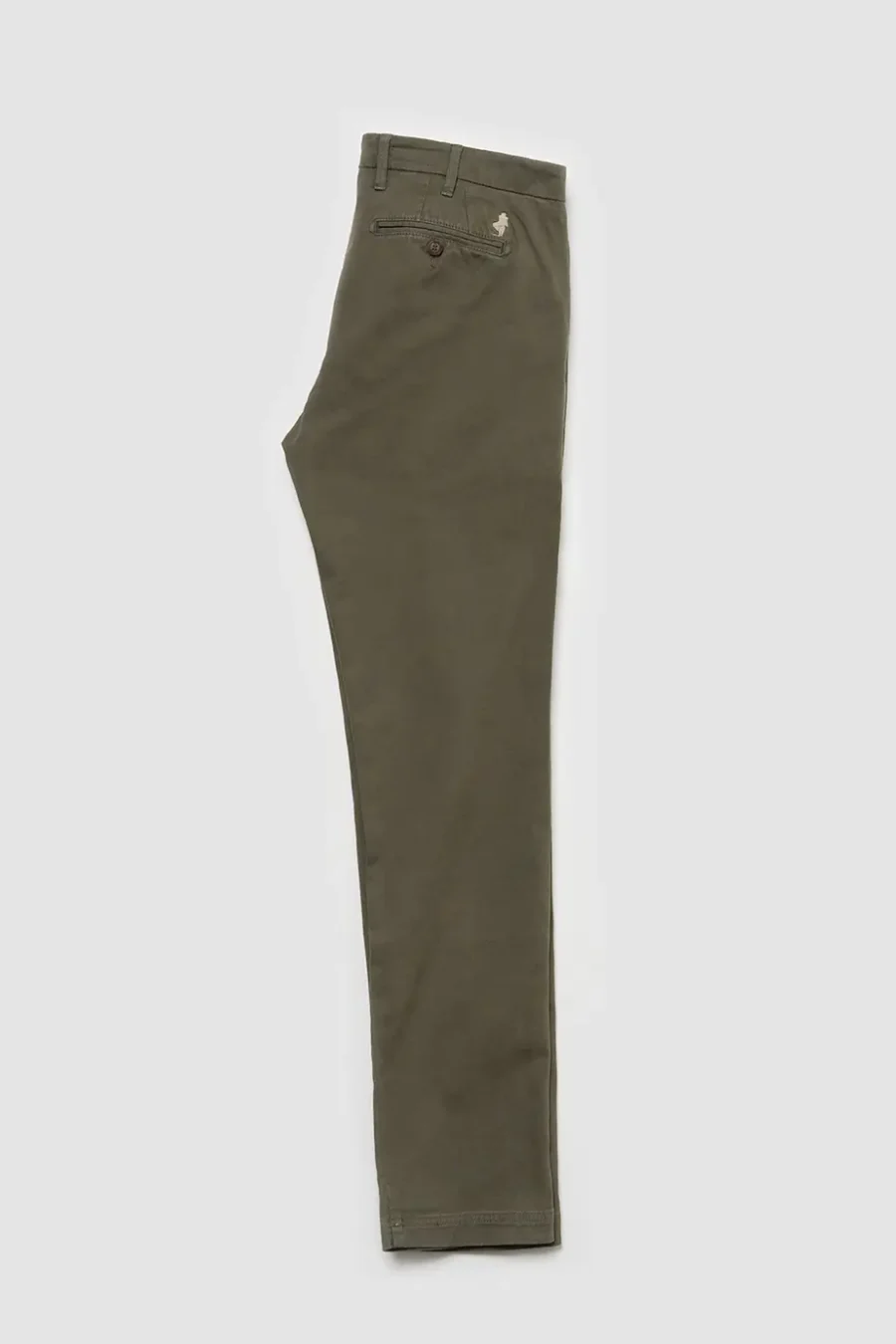 Pantalon chino gabardine Vert kaki - MCS – Image 2