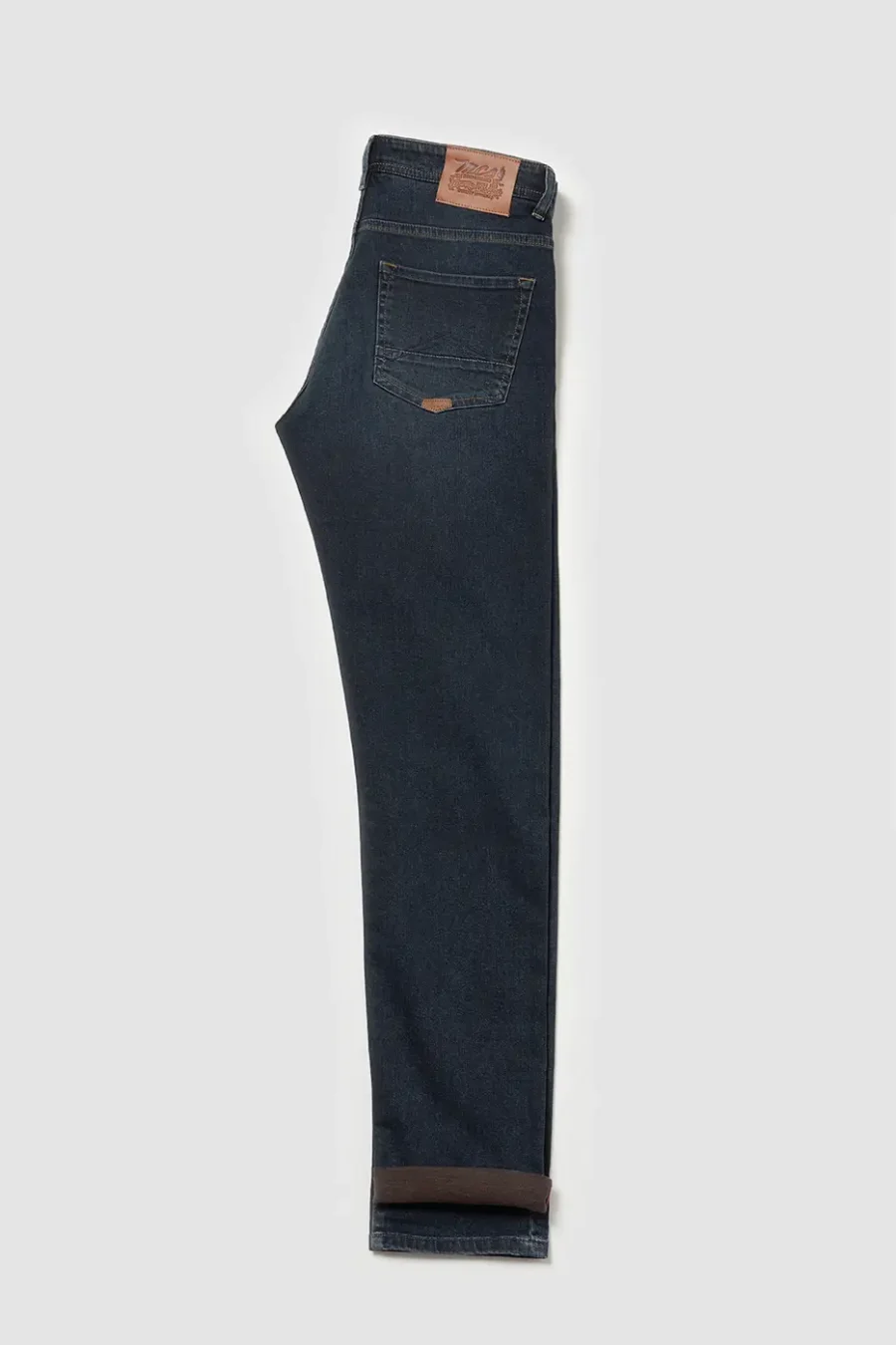 Jean regular tapered deux tons Bleu - MCS – Image 3