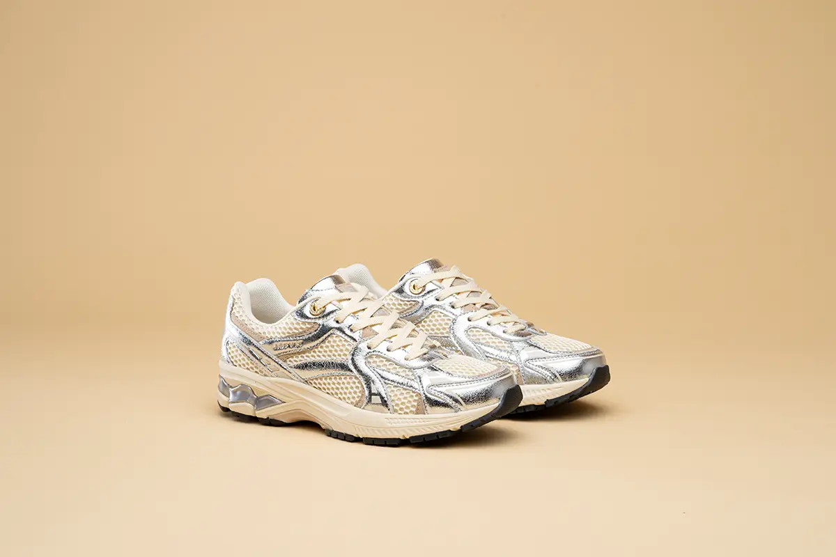 CITY RUN SILVER /TAN