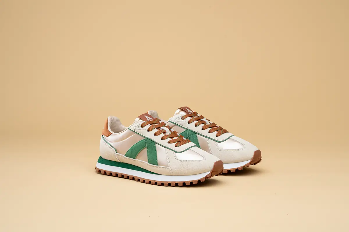 GATE TURTLE/GREEN/COGNAC
