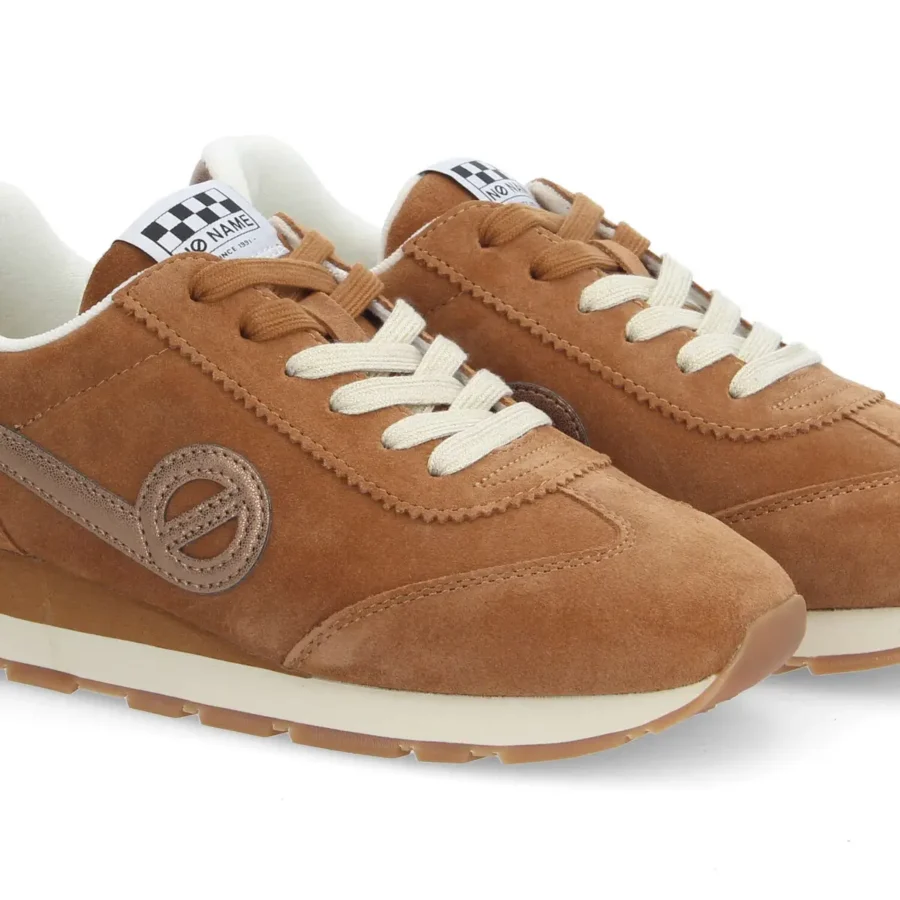 CITY RUN JOGGER SUEDE BROWN – Image 2