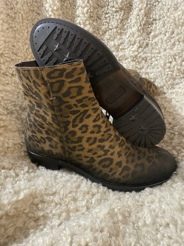 AMANVILLERS LEOPARD COGNAC