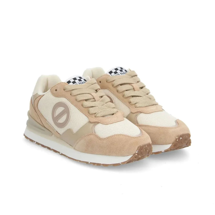 TOVA RUNNER W SUEDE MESH NAPPA DUNE CREAM DUNE – Image 4