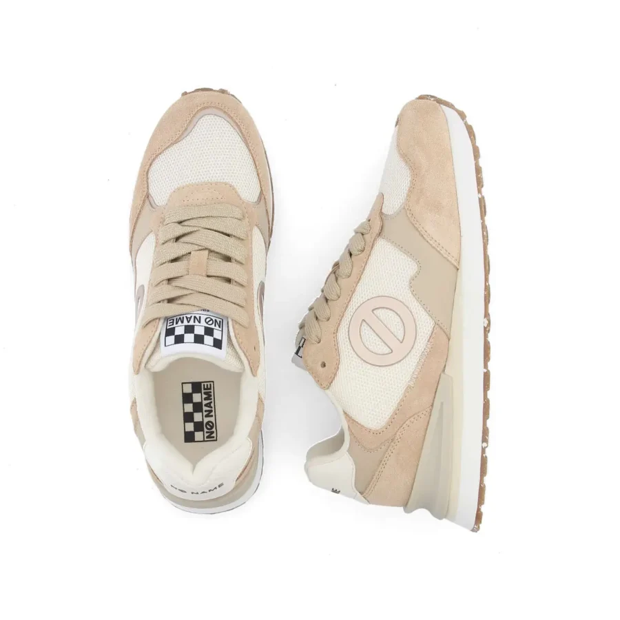 TOVA RUNNER W SUEDE MESH NAPPA DUNE CREAM DUNE – Image 6