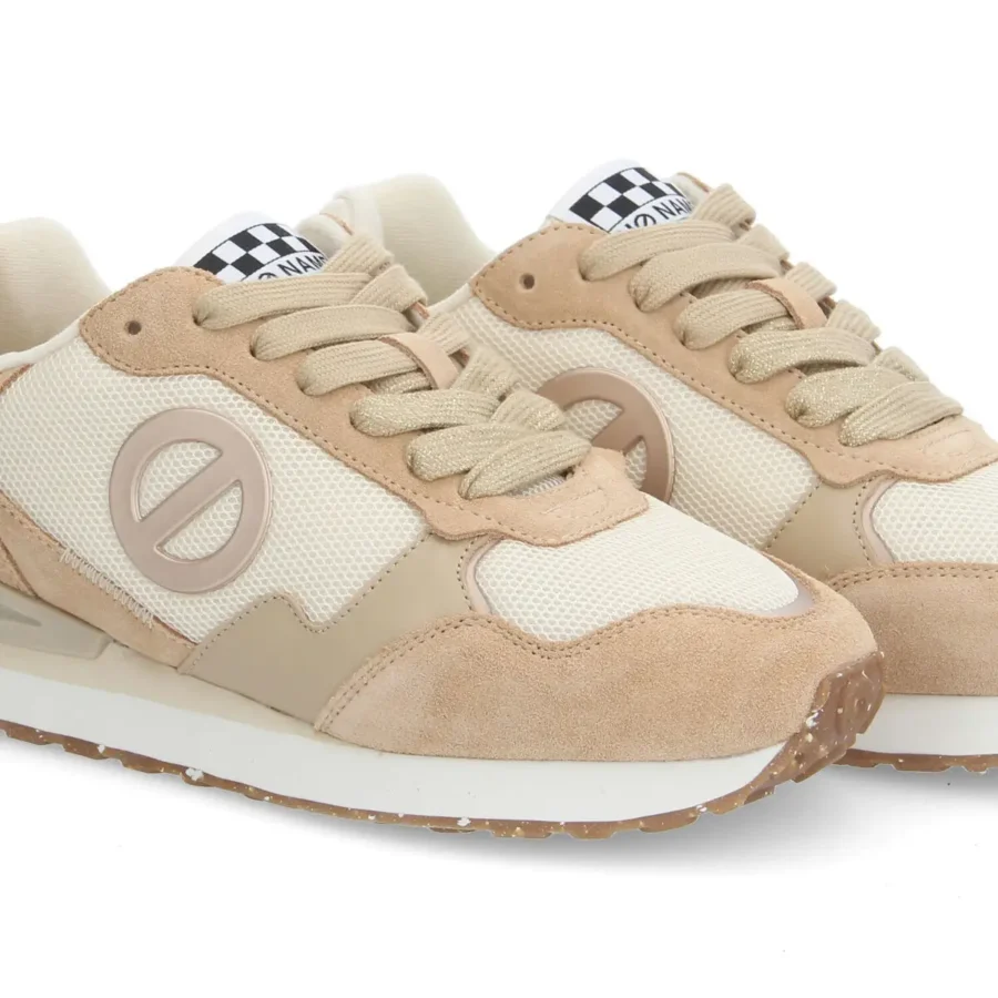 TOVA RUNNER W SUEDE MESH NAPPA DUNE CREAM DUNE – Image 7