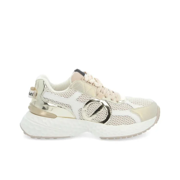 CARTER 2.0 RUNNER W LARGE-MESH-METAL-NYLON DOVE-GOLD-BEIGE