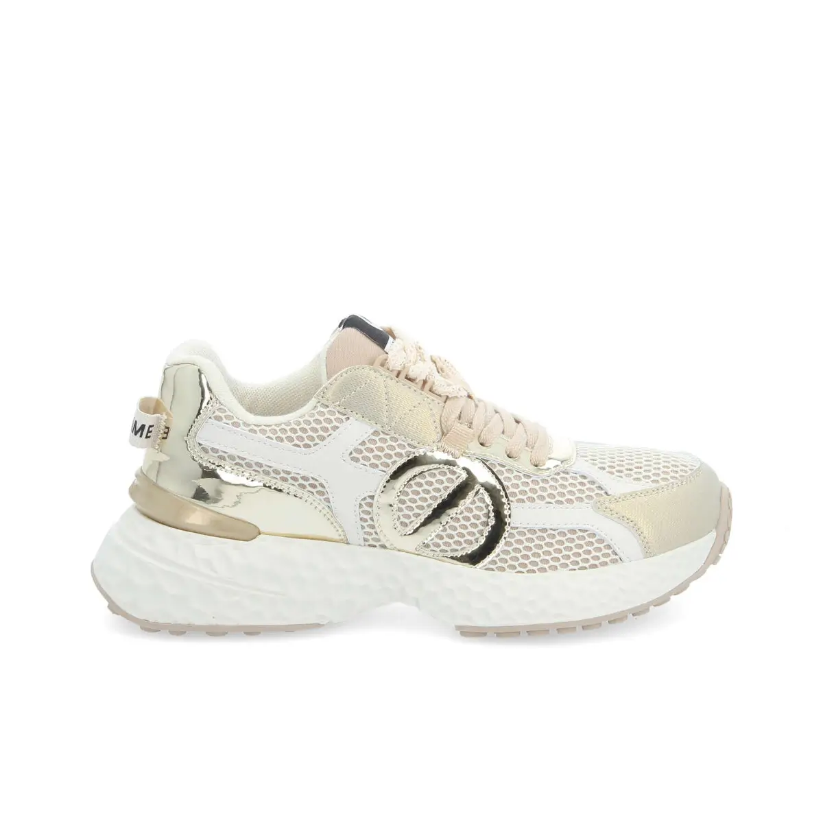 CARTER 2.0 RUNNER W LARGE-MESH-METAL-NYLON DOVE-GOLD-BEIGE