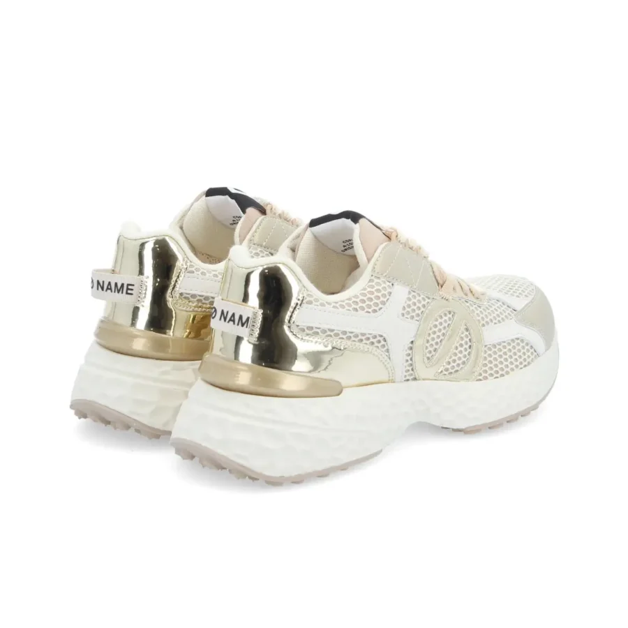 CARTER 2.0 RUNNER W LARGE-MESH-METAL-NYLON DOVE-GOLD-BEIGE – Image 3