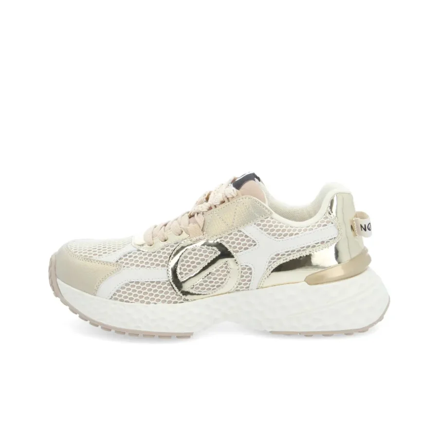 CARTER 2.0 RUNNER W LARGE-MESH-METAL-NYLON DOVE-GOLD-BEIGE – Image 6