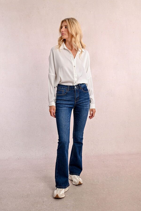 Jean boot-cut brut denim molly bracken
