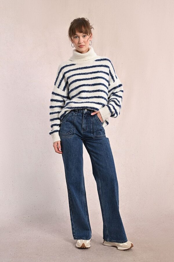 Jean large surpiqué Molly Bracken