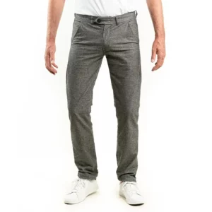L36 pantalon Gris Chiné | coupe droite