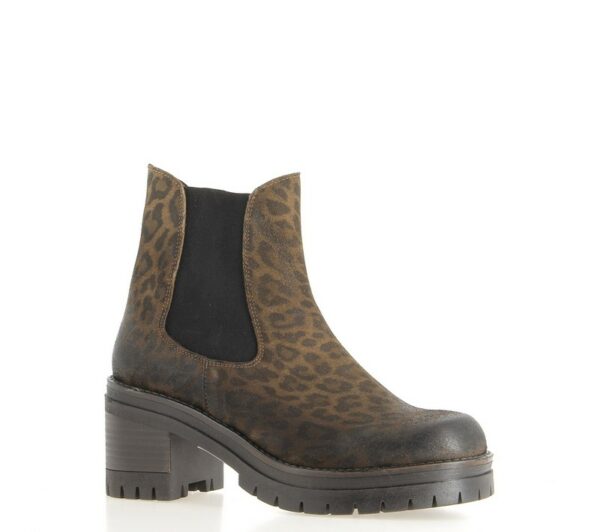 Boots amange cognac coco abricot