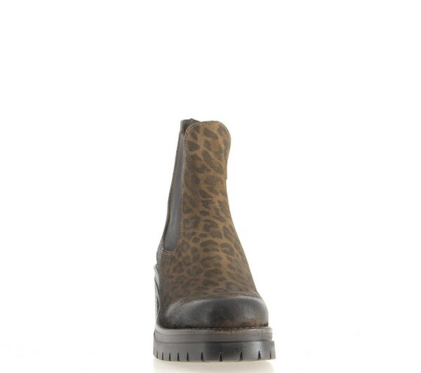 Boots amange cognac coco abricot
