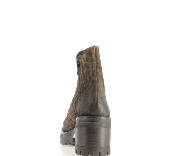 Boots amange cognac coco abricot