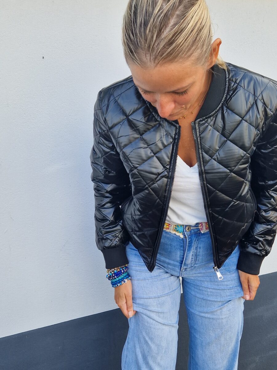 Bombers noir jolifly – Image 3