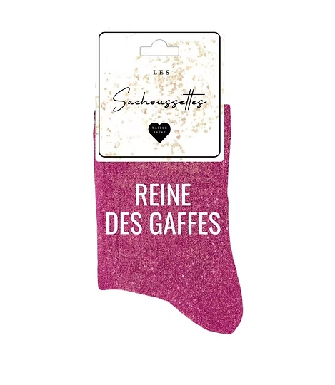 Chaussettes à Motif Reine des gaffes