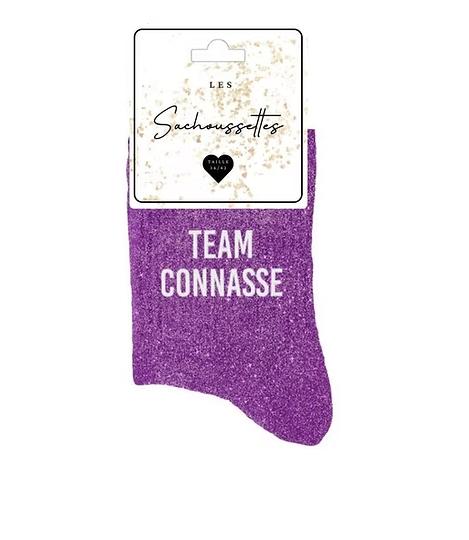 Chaussettes à Motif Team connasse