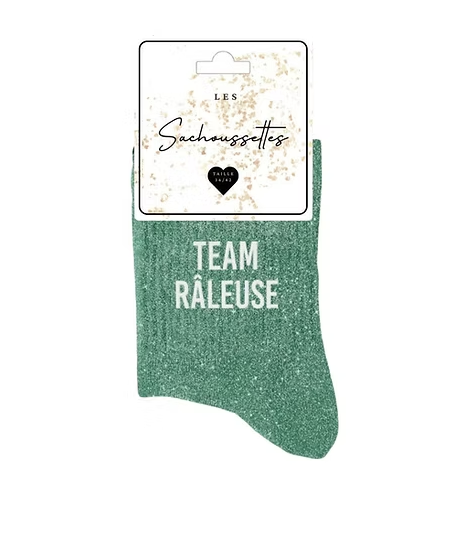 Chaussettes à Motif Team râleuse