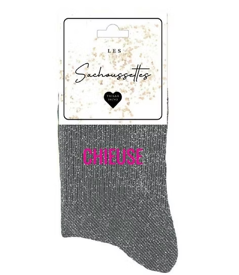Chaussettes à Motif  Chieuse