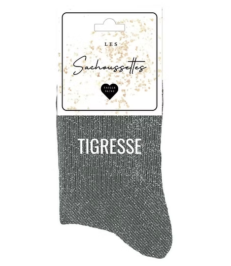 Chaussettes à Motif Tigresse