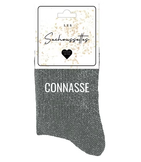 Chaussettes à motif Connasse