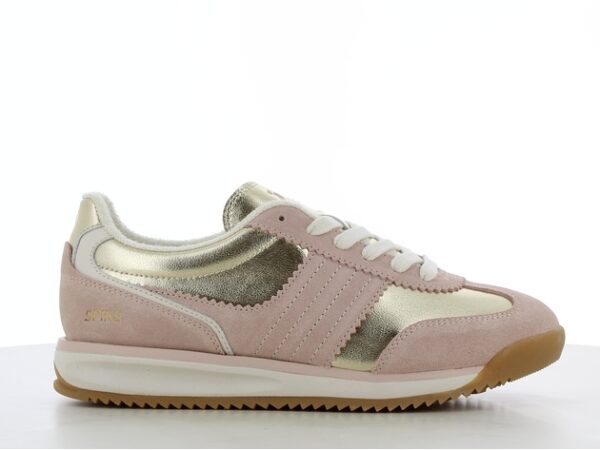 Baskets Rose et Platine SJ Cortina