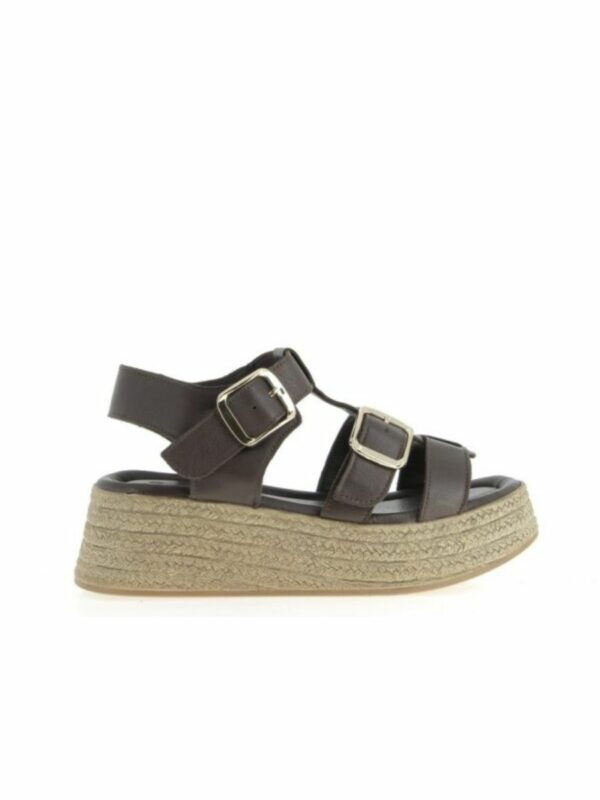 Sandales Coco et Abricot MANEGLISE CHOCOLAT