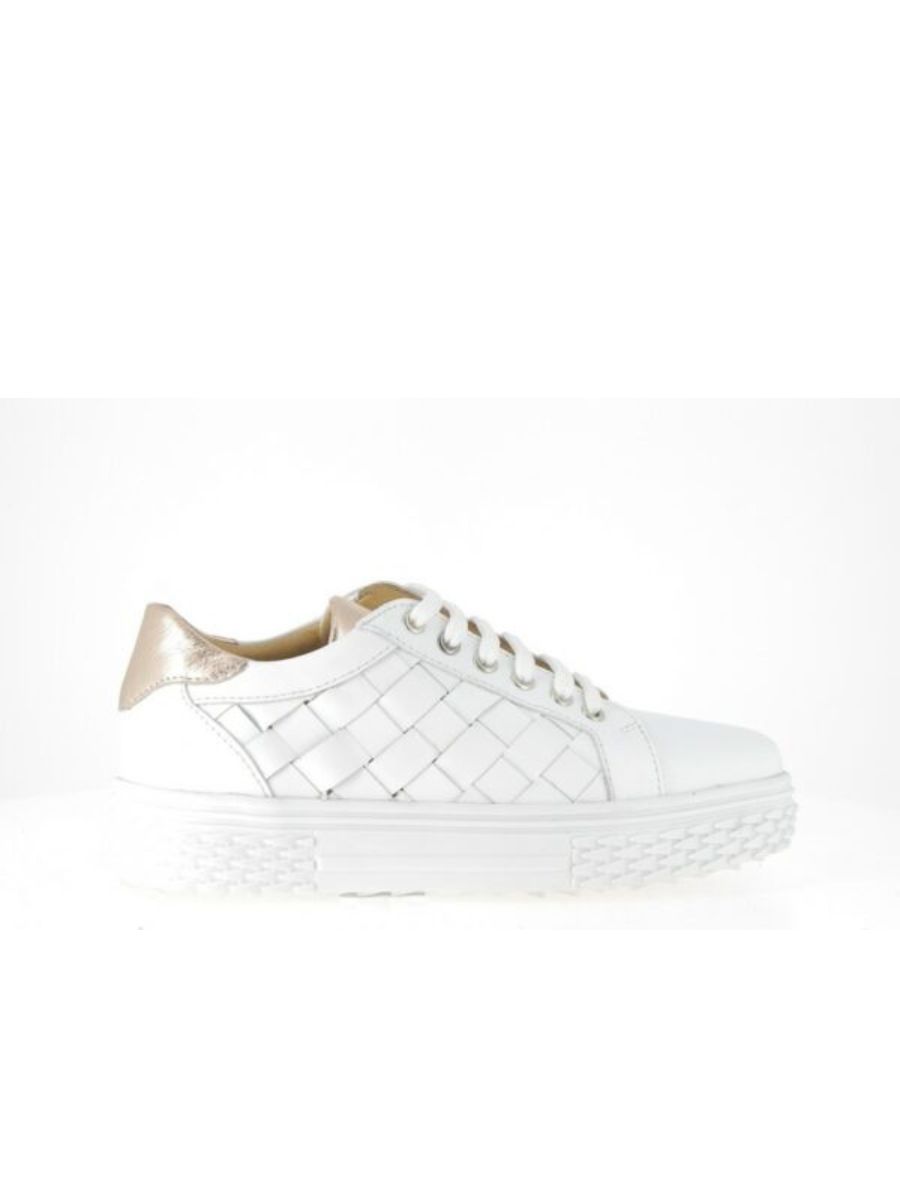 Baskets Coco et Abricot MESPUITS BLANC