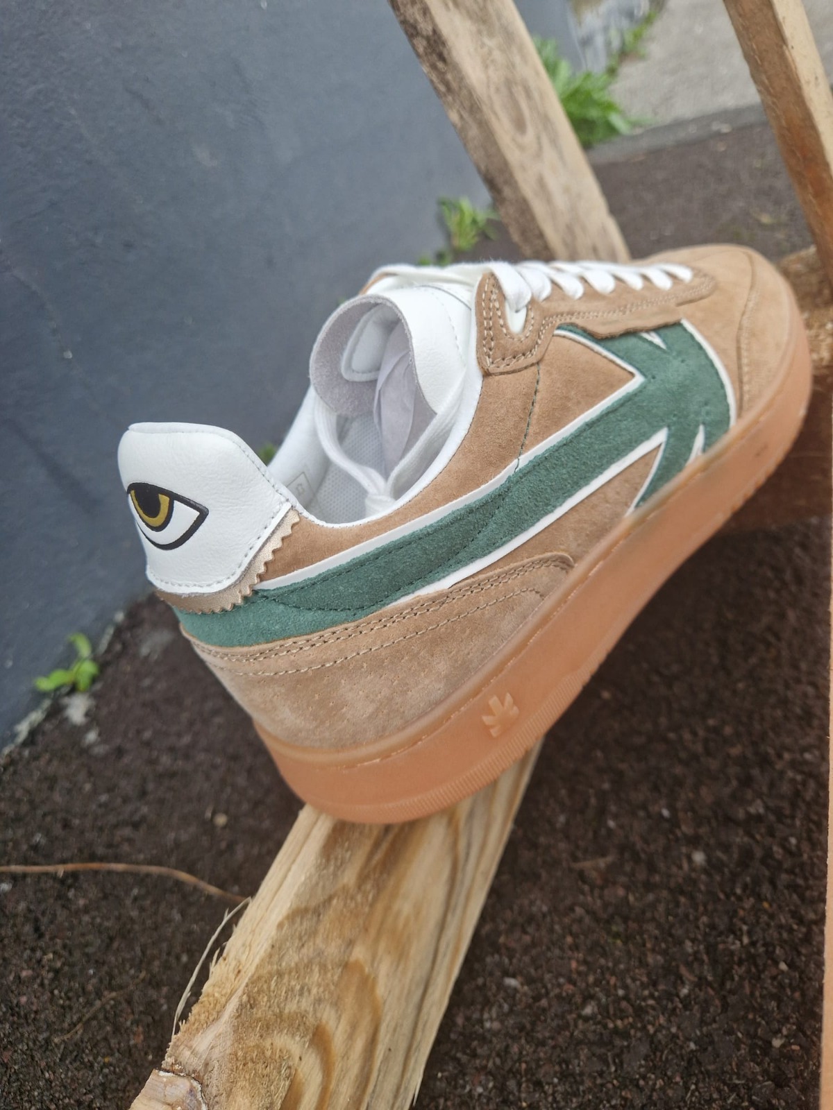 Baskets KAOTIKO Boston V Suede Wood – Image 5