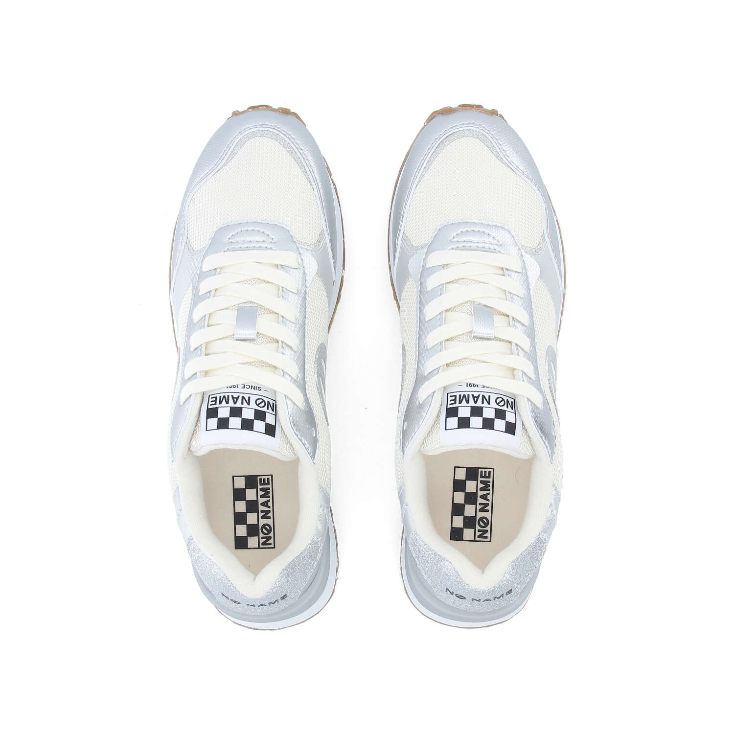 Baskets Femme No Name TOVA RUNNER W Dove-Silver – Image 6