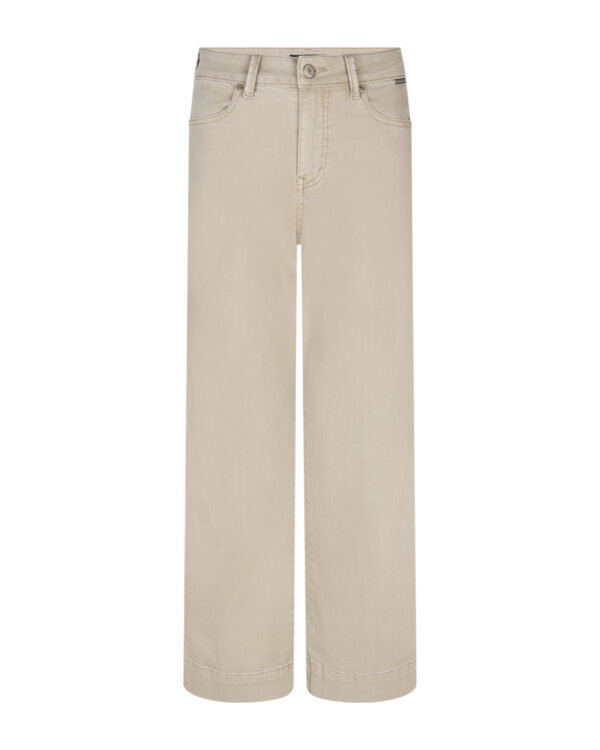 Wide leg Red Button Conny Fancy Stitching