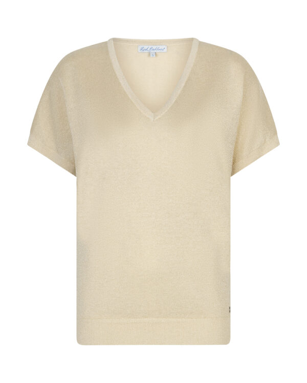 Haut Red ButtonJerry Sparkle beige