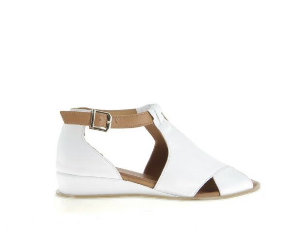 Sandales Coco et Abricot MISSILLAC BLANC