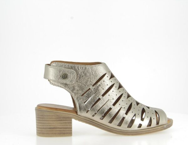 Sandales à talon Coco et Abricot MAINCY CHAMPAGNE