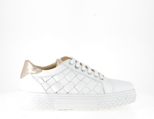 Baskets Coco et Abricot MESPUITS BLANC