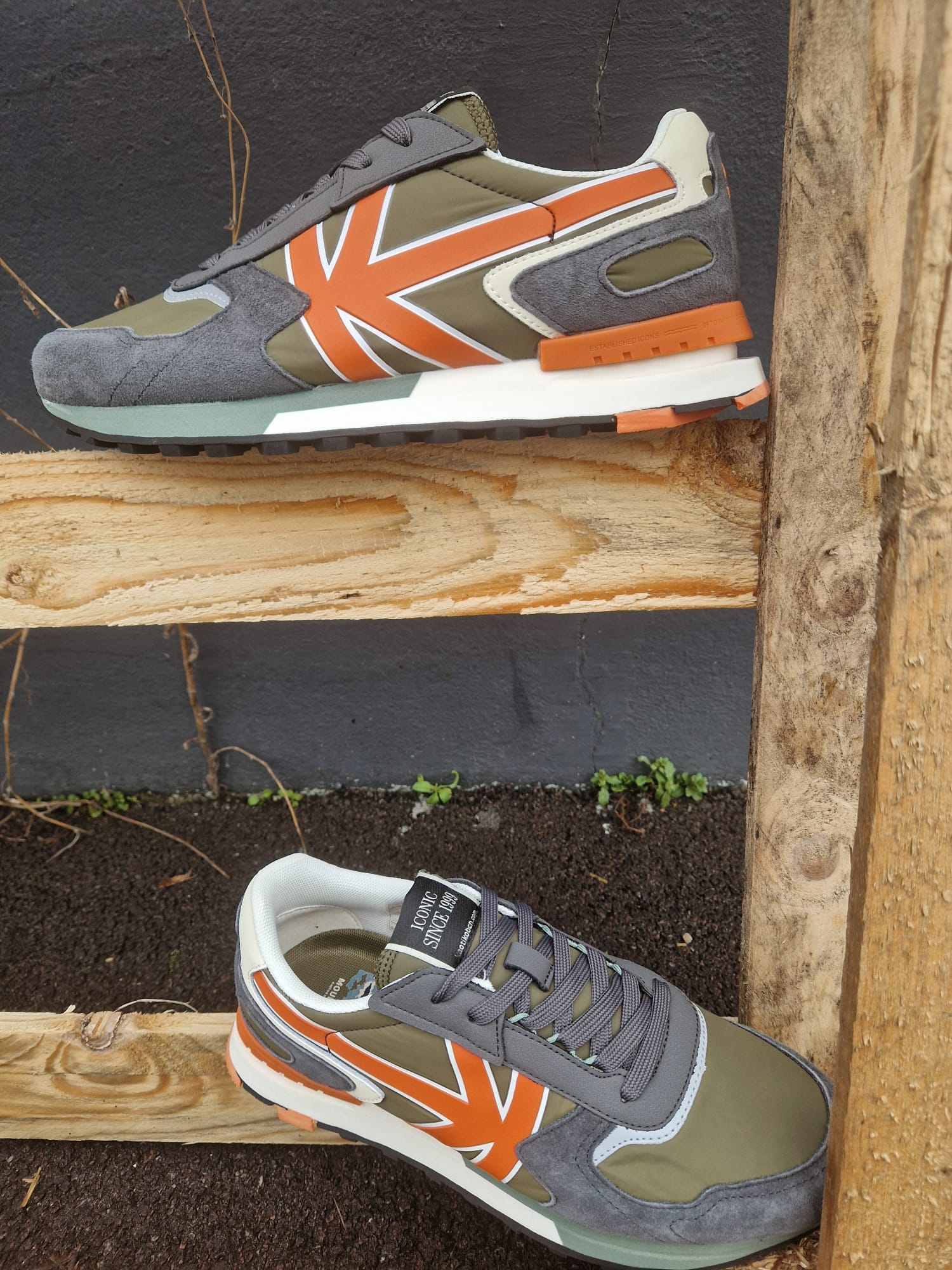 Sneakers KAOTIKO Vancouver Wood Orbit Olive – Image 3