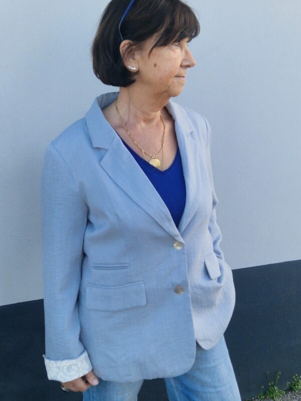 Veste Bleue LILI SIDONIO